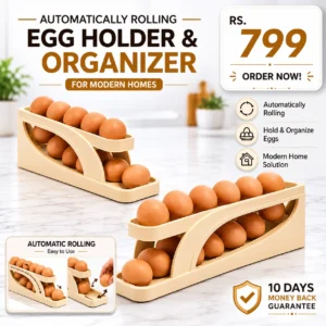 Automatic Rolling Egg Holder