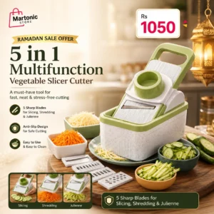 5 in 1 Multifunction Vegetable Slicer Cutter